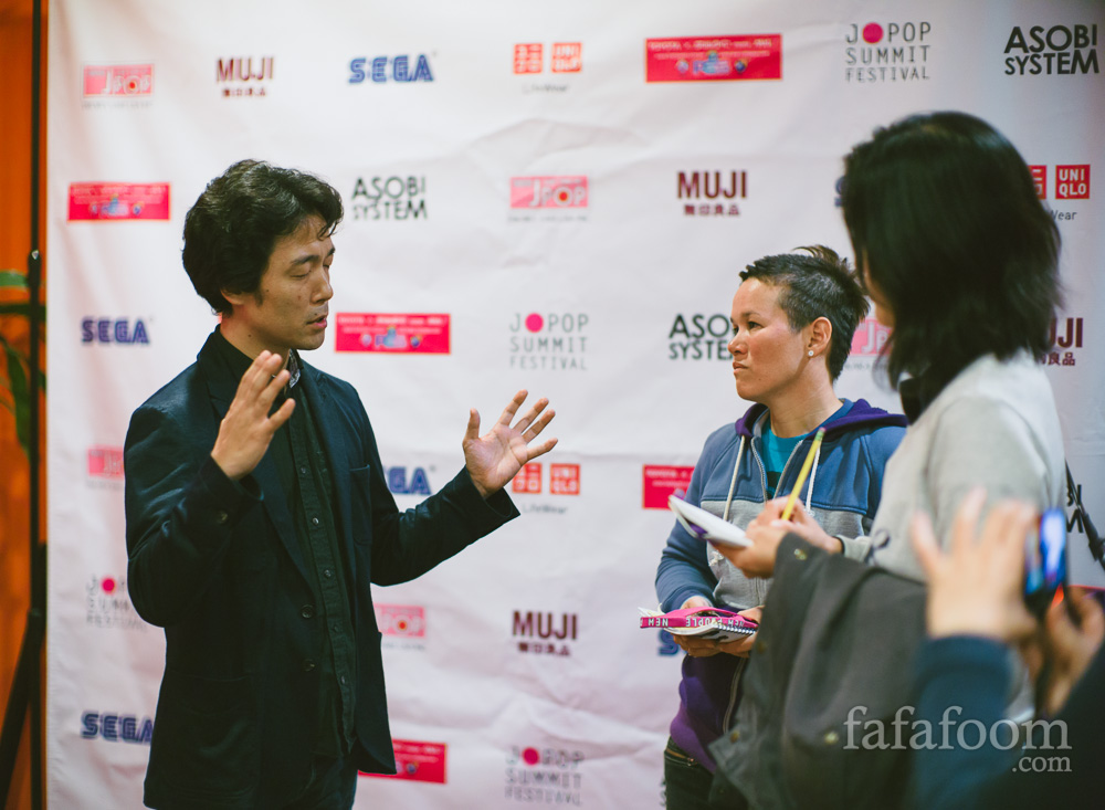 Shinsuke Sato at Library Wars Screening at NEW PEOPLE, SF