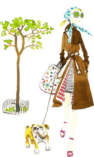 From Daily Candy: Camelia Skikos and Acrobats of God