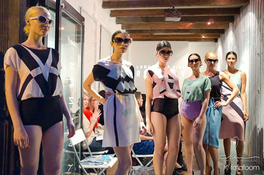 RachelRose & Lumete Eyewear at LES Runway