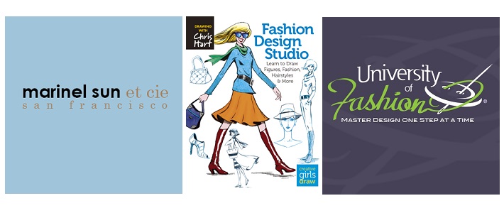 Marinel Sun Pin It to Win It + Chris Hart’s Fashion Design Studio Book Giveaway + Special Offer from University of Fashion