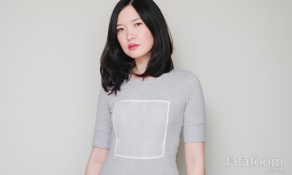 DIY Square on a Tee - DIY Fashion Garment | fafafoom.com