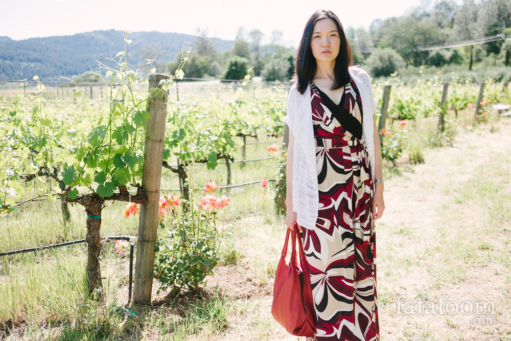 Maxi Dress for Summer Weekend in Wine Country