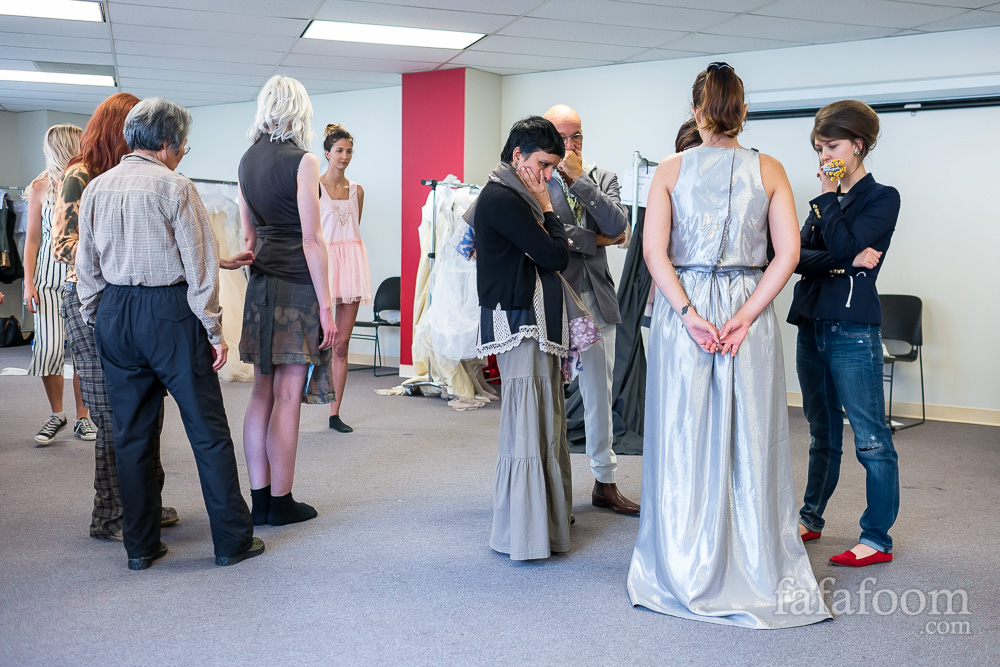 AiCA San Francisco Model Fitting: Counting Down for Talk Style Fashion Show