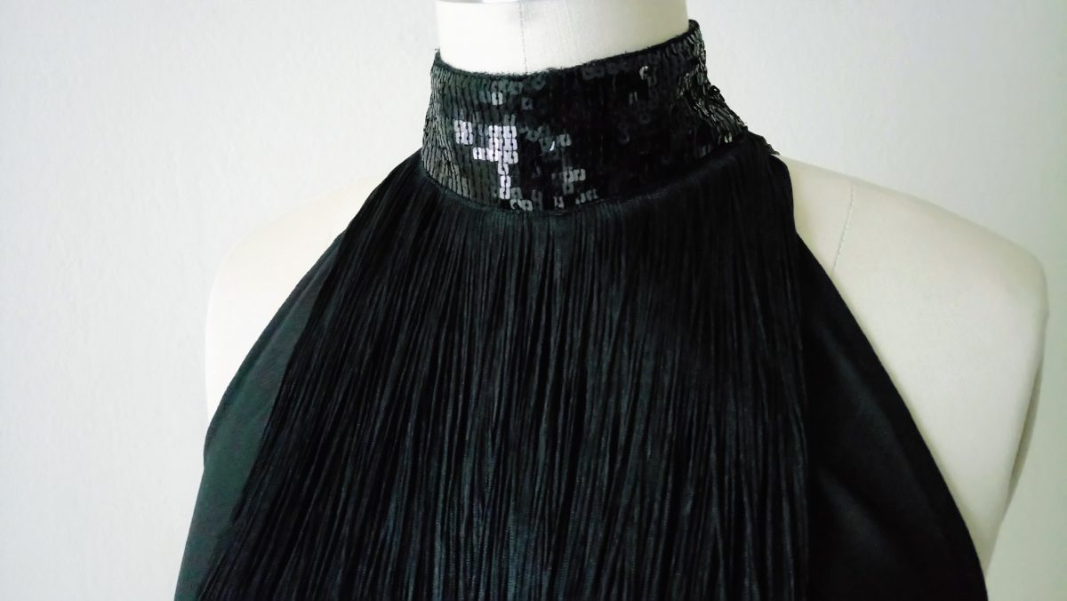 Twice Upcycled Halter Top
