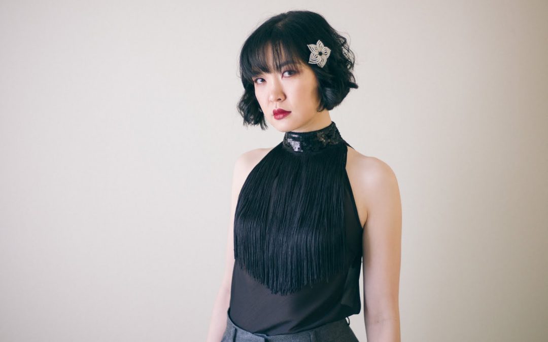 DIY Halter Top with Fringe, Sequin, and Lace Embellishments