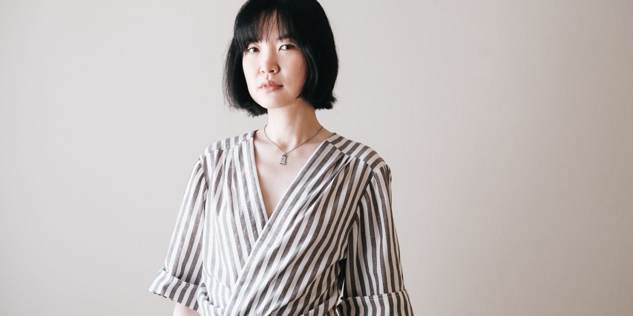 DIY Striped Wrap Dress Refashion