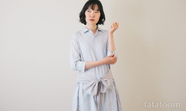 DIY Shirt Dress with Bow Waist Tie