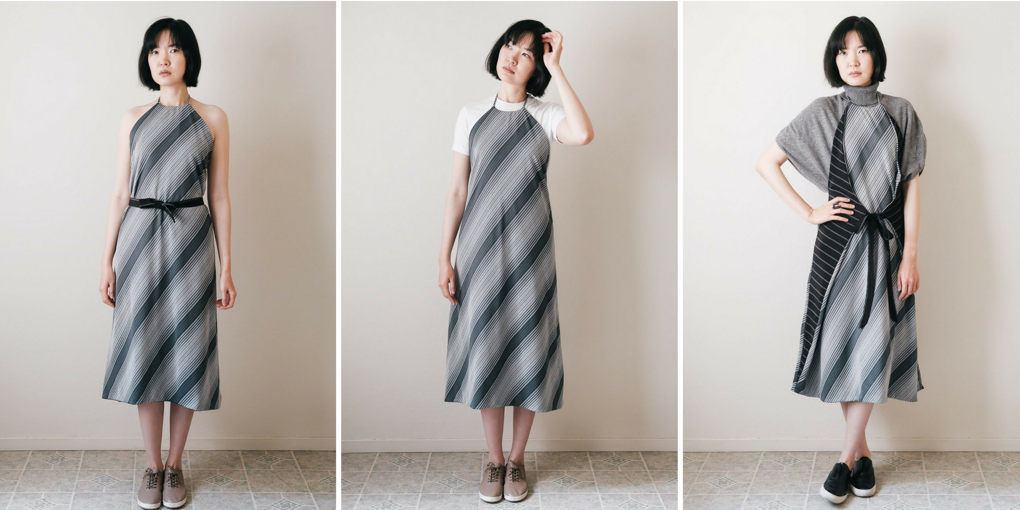 DIY Three-Way Apron Dress - DIY Fashion Garments | fafafoom.com