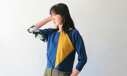 Brilliant Zero Waste Design: 6-Square Origami Top