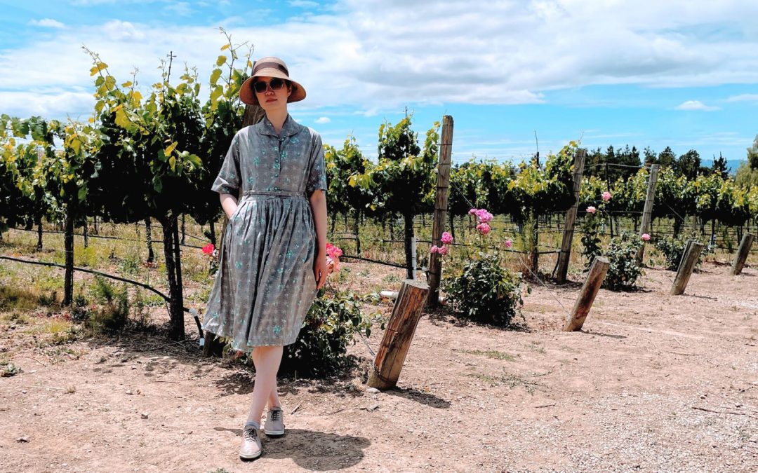 Restoring a 1950s Atomic Age Dress